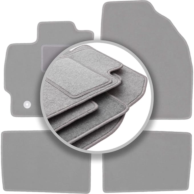 Grijze automatten voor: Toyota Prius III hatchback (2009-2011)