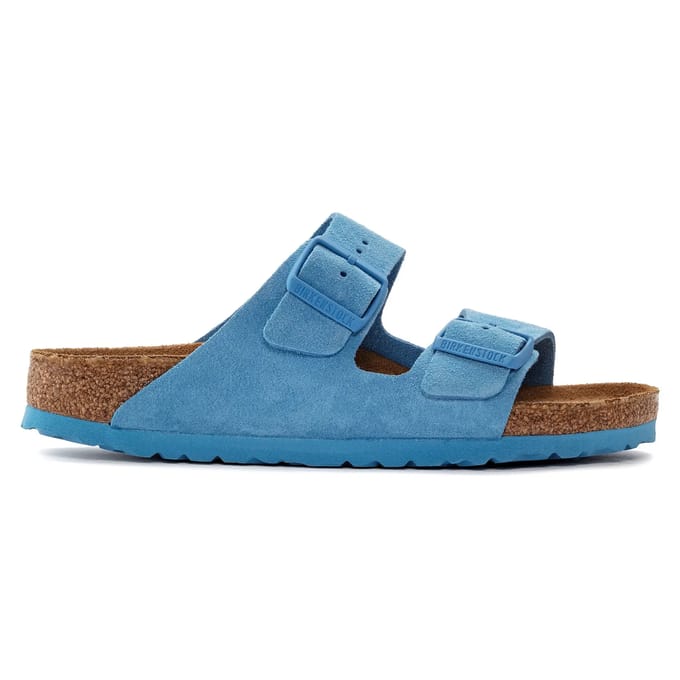 Damessandalen van suède leer Birkenstock