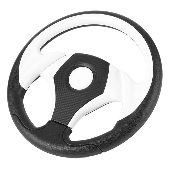 320mm 12,5 inch Auto Stuurwiel 6 Bouten Gat Universeel Auto Gemodificeerd Accessoire Wit