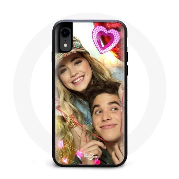 Telefoonhoesje - Maniacase - Iphone X - Zwart - Flexibel - Inspirerend Ontwerp