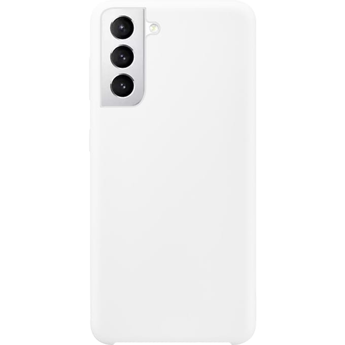 Samsung Galaxy S21 Plus Siliconen Back Cover - Wit