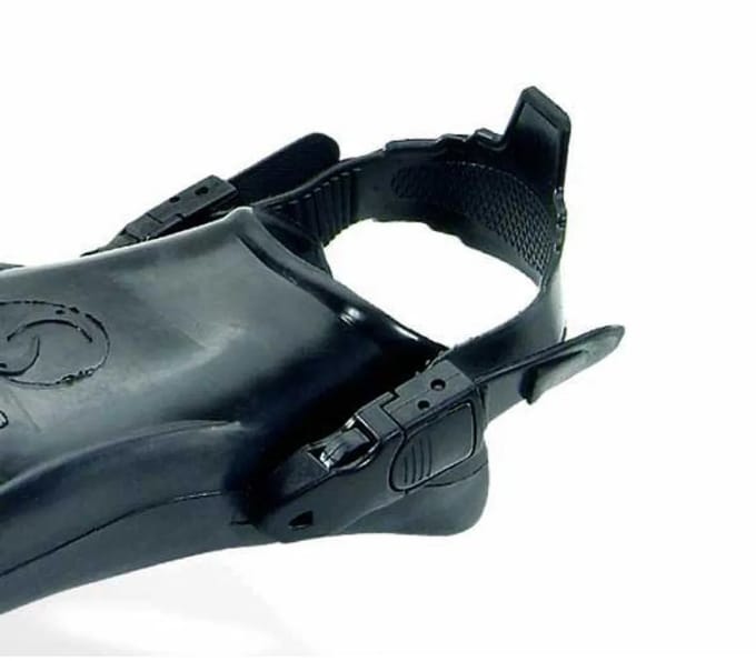 Spetton Adjustable With Buckles Elastische Band Voor Duikvinnen Zwart