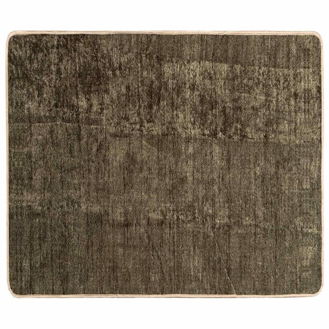 vidaXL - Tapijt - Runner - MARSA - Bosgroen - 80 - x - 100 - cm - Polyester - en - PVC