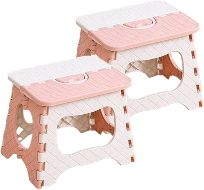 Opvouwbare Douchesteun - Scheerhulp - Been scheren - Ruimtebesparend ontwerp - Maat XL - Roze