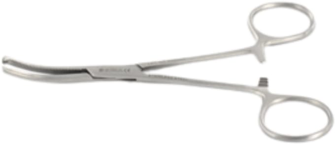 Kocher Klem gebogen - 18 cm