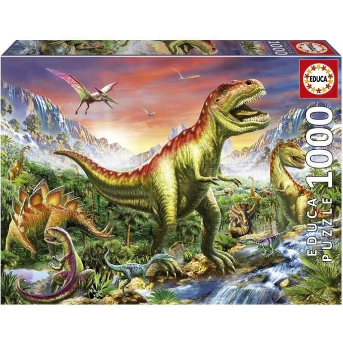 FORÊT JURASSIQUE - Puzzle de 1000 pièces schoon