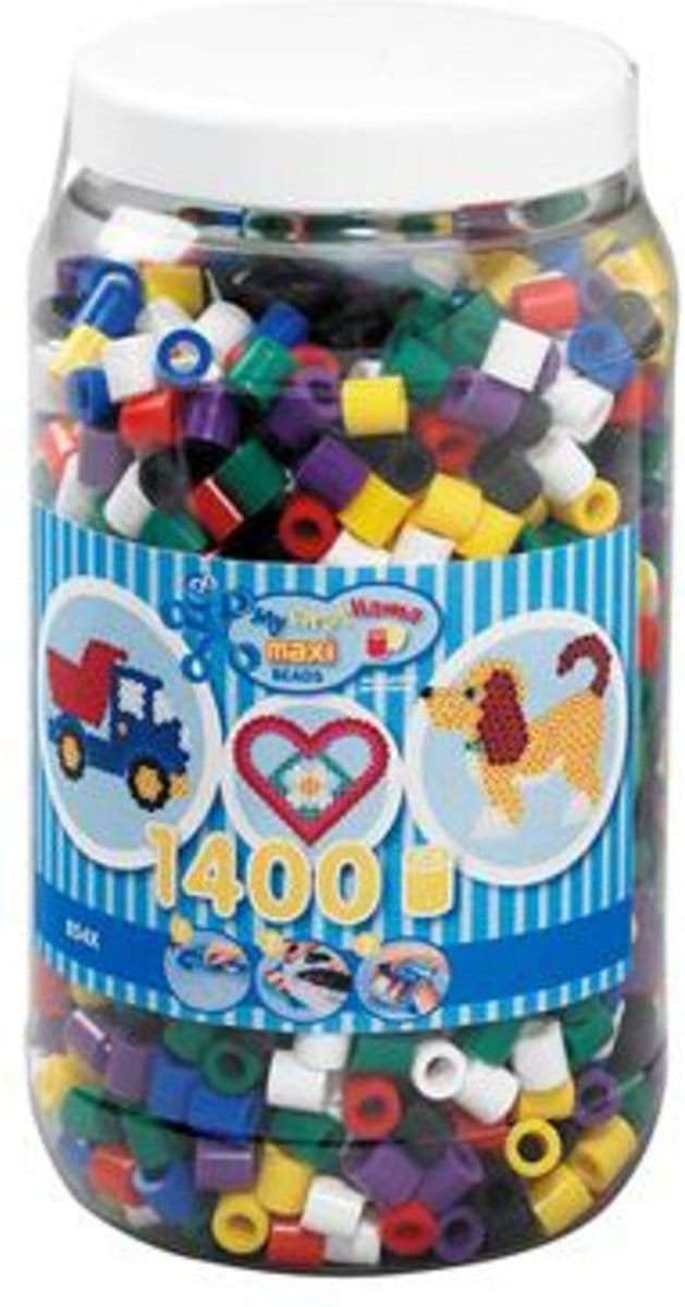 Hama Kralen - Maxi - Kralen in bucket - 1400pcs (8540)