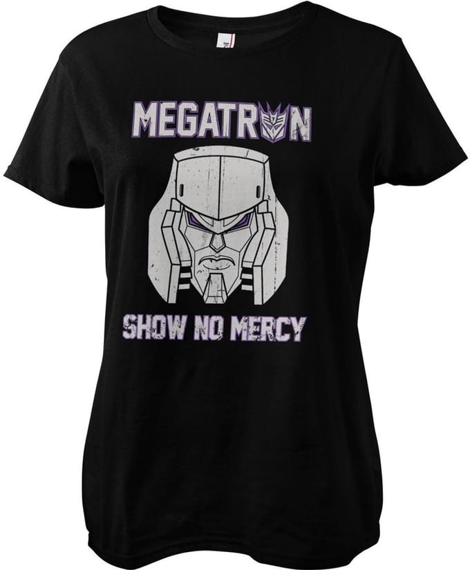 Transformers Megatron - Show No Mercy Girly Tee dames-T-shirt zwart