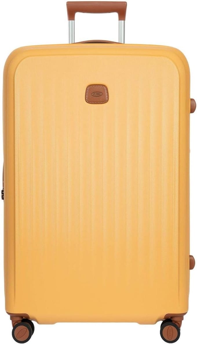 Koffer Trolley - Reiskoffer Bagage - Vakantie Reizen - Uitbreidbaar Volume - 75 cm - Mosterdgeel