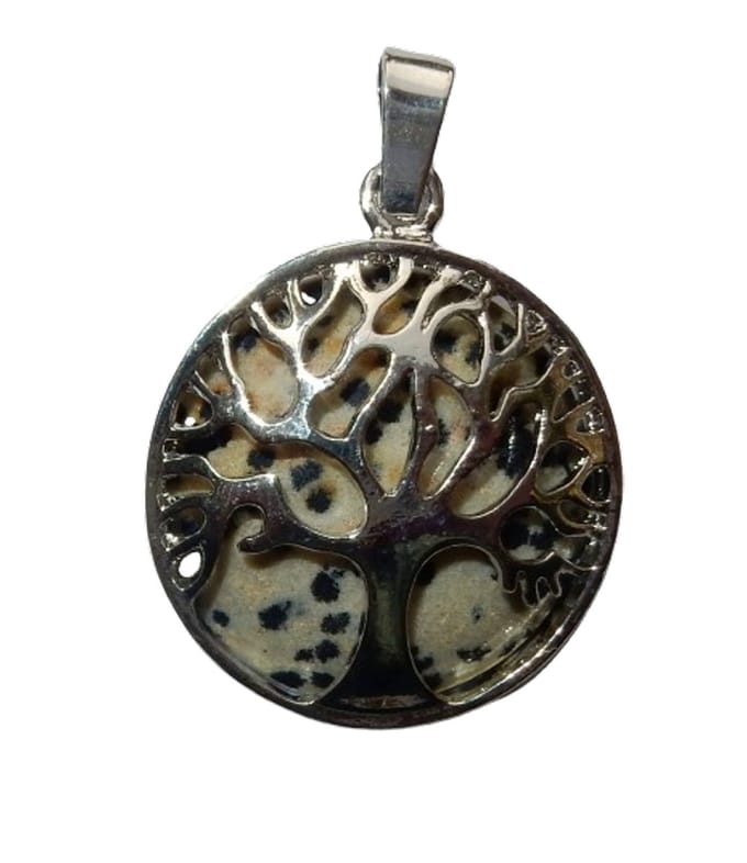 Jaspis Dalmatiër Levensboom Hanger