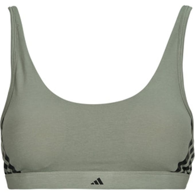 Bralette adidas ACTIVE ESSENTIALS COTTON 3 STRIPES