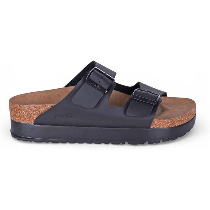 Slippers Papillio Arizona Flex Platform BF Black VEG