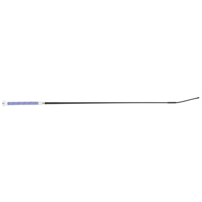 Whip&go Soft Picot Dressuur Rijzweep Blauw 90 cm