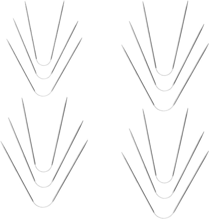 Set van 12 sokspectrale breipennen 2 mm, 2,5 mm, 3 mm, 4 mm