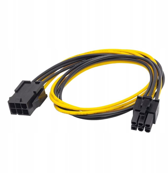 Akyga AK-CA-46 Serie - PCI Express 6-pin Verlengkabel - 40cm - 18 AWG
