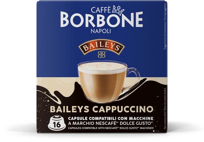 Caffè Borbone Selection - Dolce Gusto - Baileys Cappuccino - 16 capsules