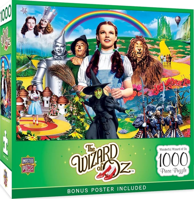 Puzzel 1000 stukjes - Prachtige tovenaar van Oz