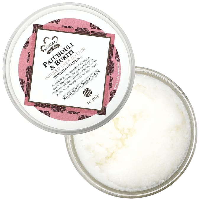 Nubian Heritage, with Shea Butter, Patchouli and Buriti, 4 fl oz (113 g) white