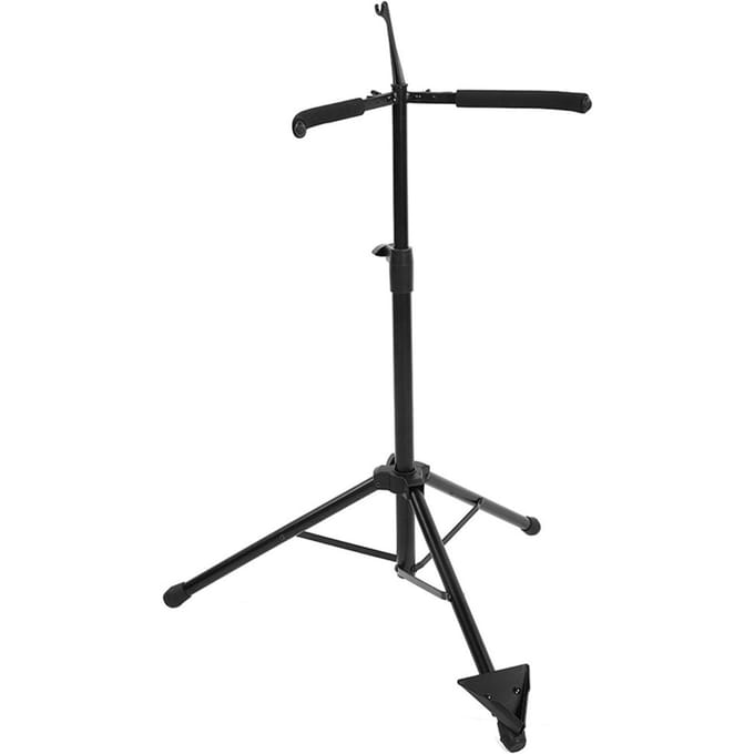 Support de Violoncelle Robuste Pliable Durable Support Tripode Accessoires pour Instruments de Musique FL‑14 blanc