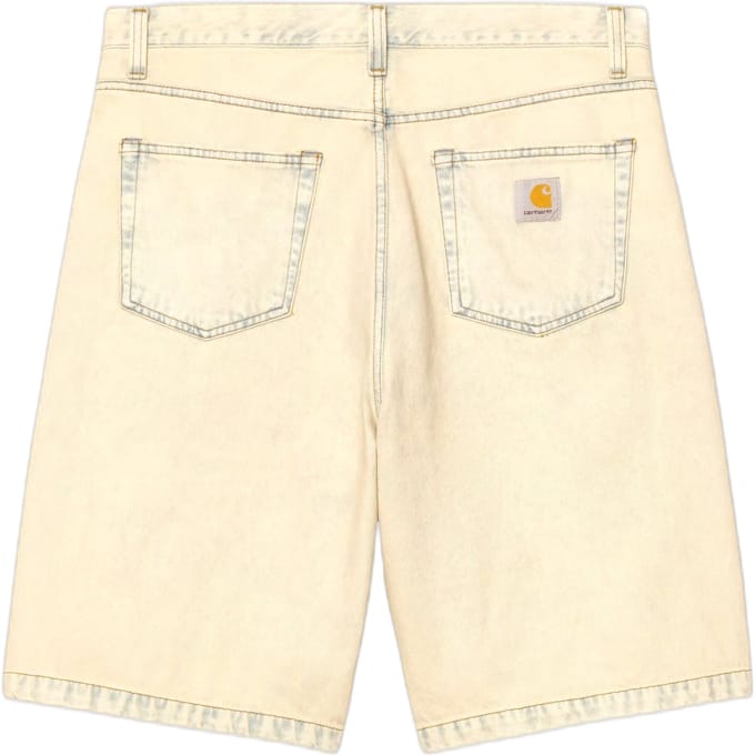 Carhartt Wip landon korte - blauw zand gebleekt