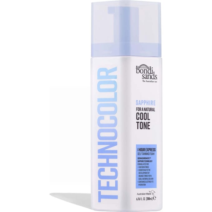Bondi Sands Technocolor 1 Hour Express Zelfbruiningsschuim - Sapphire 200 ml