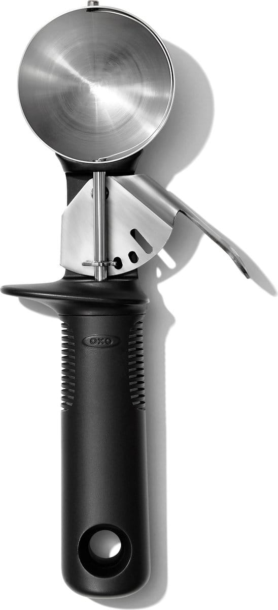 OXO - Olieboltang / IJsschep - 55 mm - Zwart