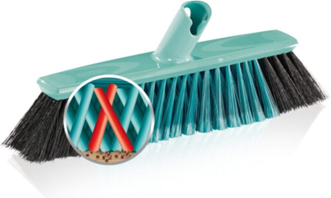 3x Leifheit All Round Bezem Xtra Clean 30cm met Clicksyteem