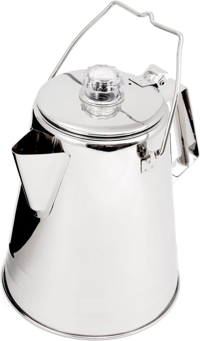 GSI Outdoors Glacier Stainless Percolator - 14 Cup Koffiezetter