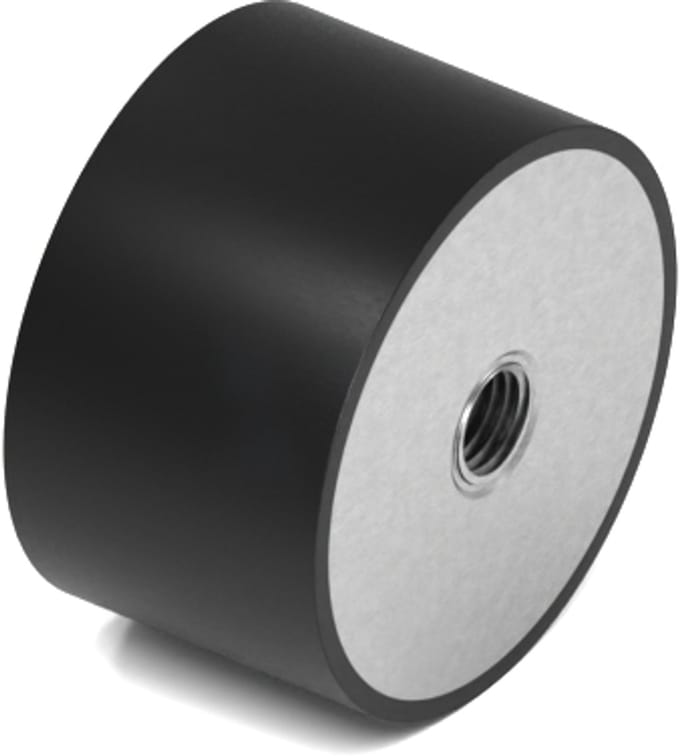 Rubbermagazijn - Trillingsdemper - Type C - 50x30mm - M10 - Set 10 stuks