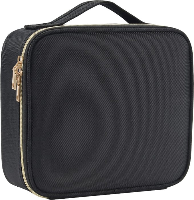 Draagbare Make-up Tas voor Reizen - Cosmetica Organizer met Afneembare Verdelers