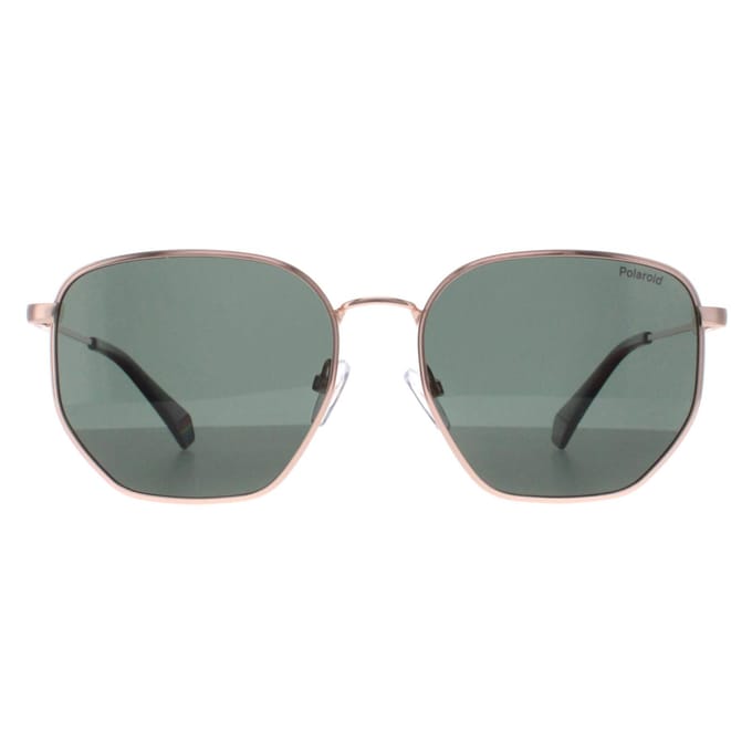 Polaroid Square Unisex Goud Koper Groen Gepolariseerd PLD 6214/S/X