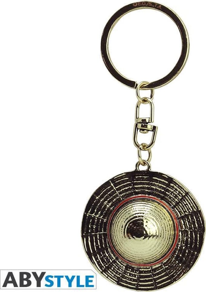 ONE PIECE Keychain 3D "Luffy's Hat" X2