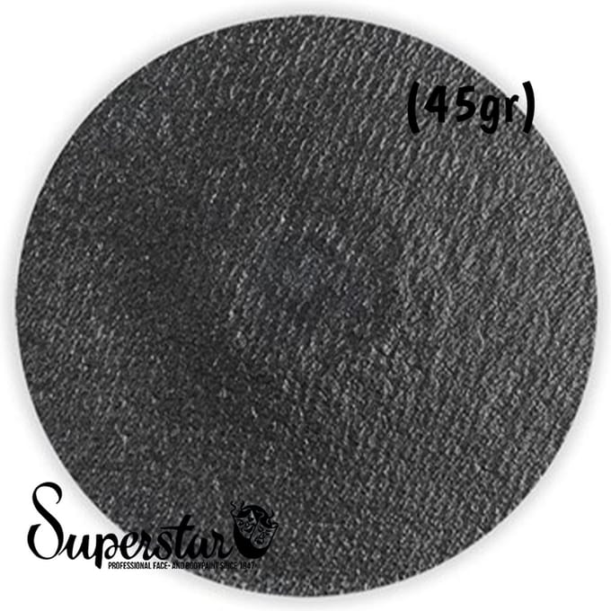 Superstar Waterschmink Graphite Shimmer 45 Gram Grijs
