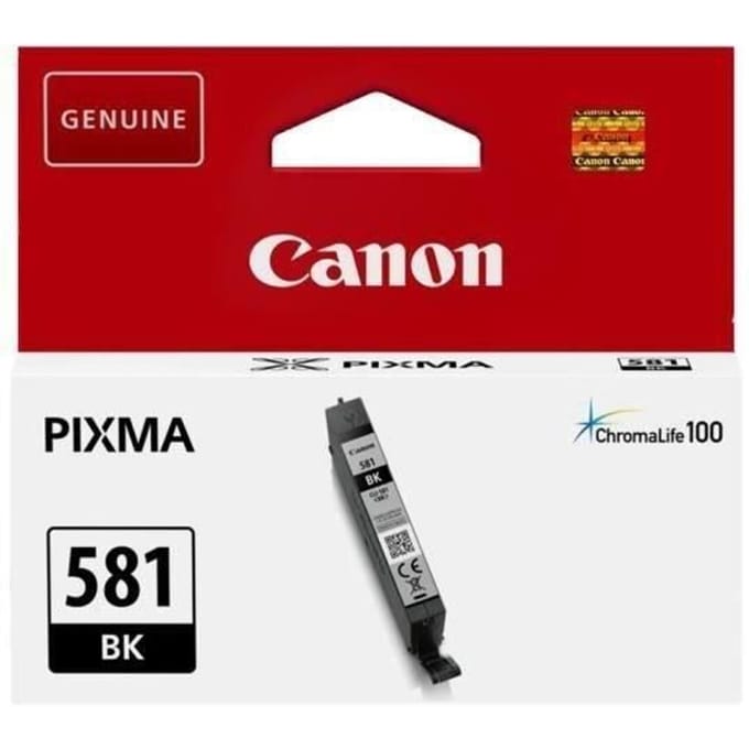 Canon CLI-581BK - Inktcartridge - Origineel - Standaard capaciteit - Zwart