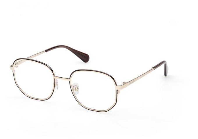 Max &co MO5196 Shiny pale gold 49/19/135 WOMAN Brilmonturen