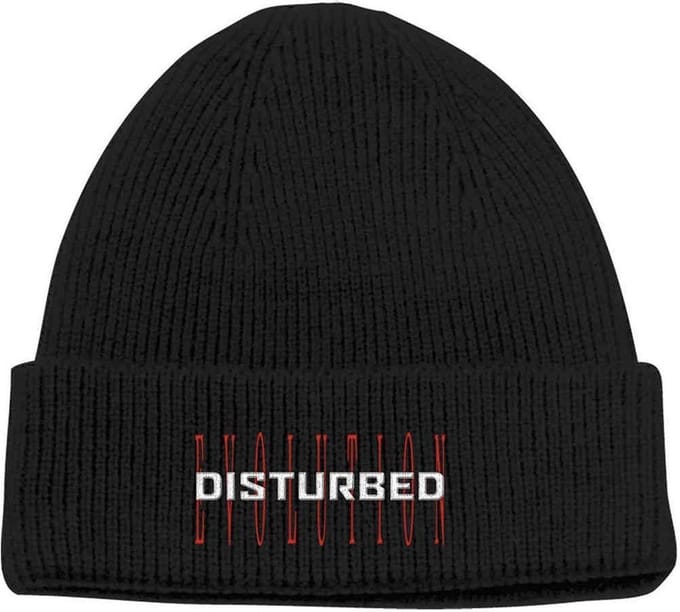 Disturbed - Evolution Beanie Muts - Zwart