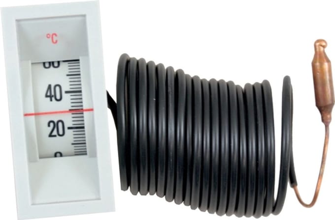 Wolf Afstandsthermometer 0-120C 2400mm voor regeling 3W, 279201999