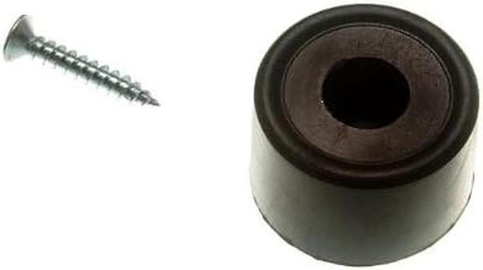 Deurstops - Deurbeveiliging - Bescherming Kozijnen - Rubberen Buffer - 8 Stuks - Zwart