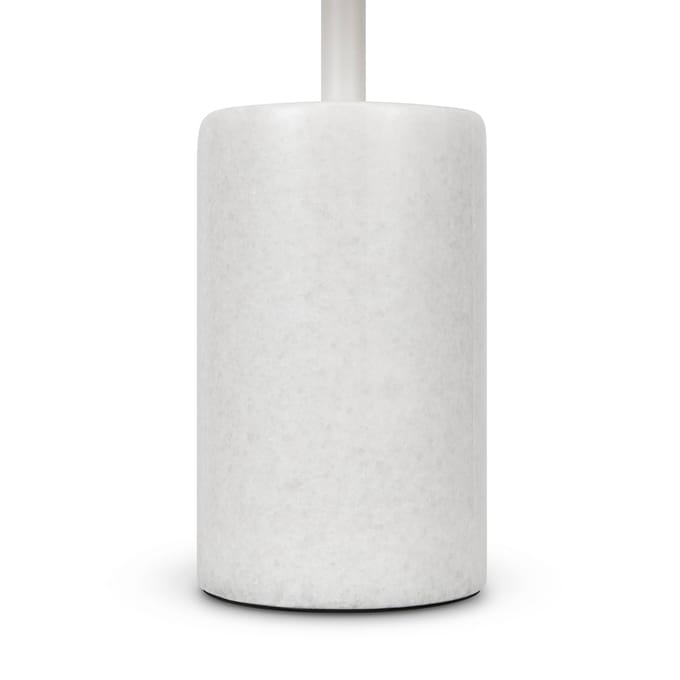 Maytoni LED tafellamp Kyoto, wit, hoogte 46 cm, marmer