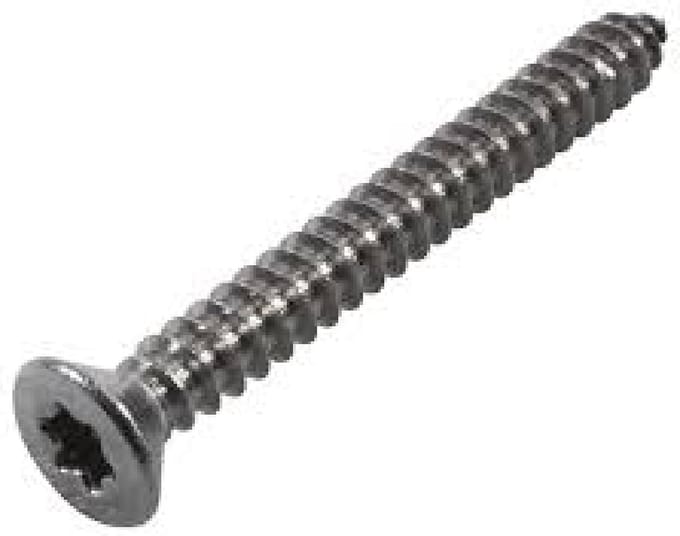 Plaatschroef rvs a4 6,3x32 mm torx platkop din7982 ( a 200 st )