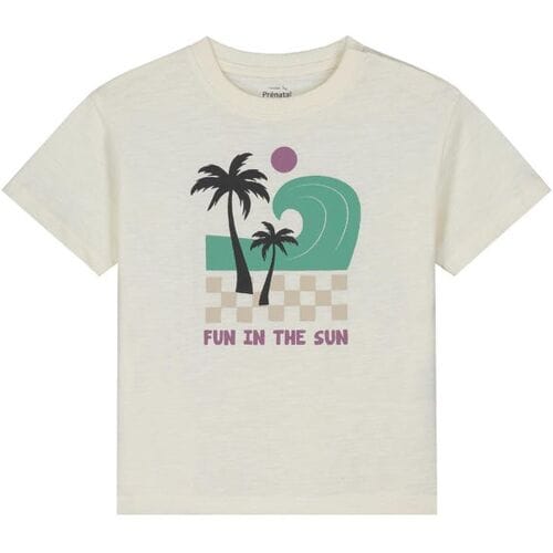 Prénatal peuter T-shirt Dark Off-White 92 heren