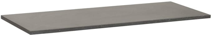 Brauer Vulcanic Topblad Ondiep - 100 cm - Natuursteen Basalt Antraciet