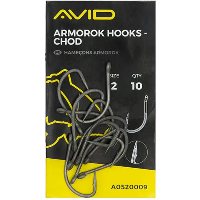 Haken zonder weerhaken Avid armorok wide gape (x10)