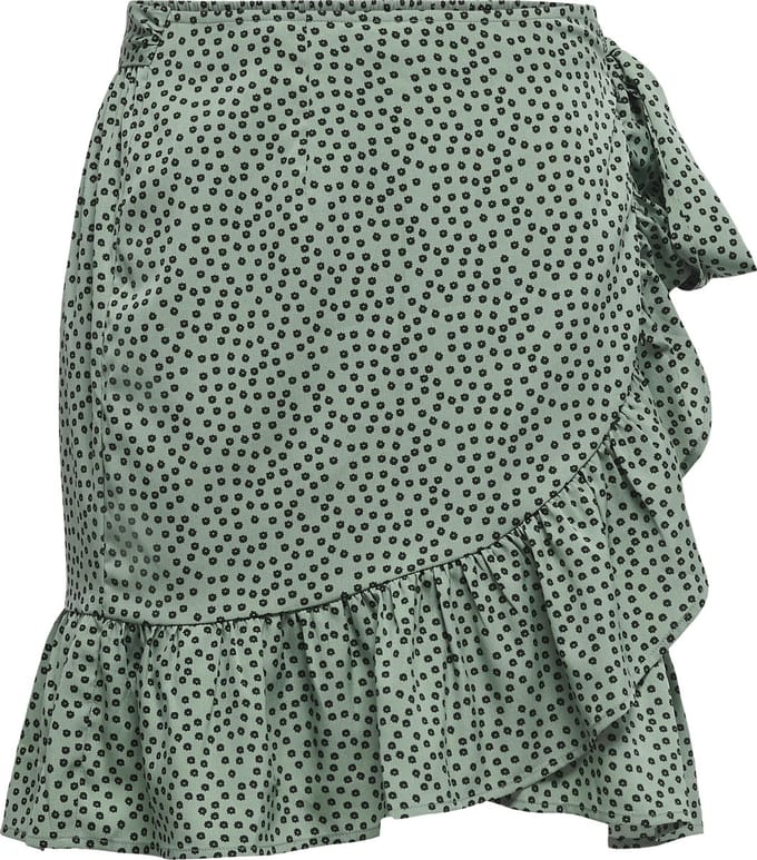 ONLY ONLOLIVIA WRAP SKIRT WVN NOOS Dames Rok - Maat S