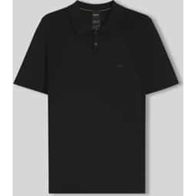 poloshirt met logodetail