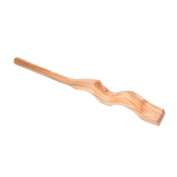 Houten Ballet Dans Voet Stretch Rekker Boog Verbeteraar met Elastische Band zwart