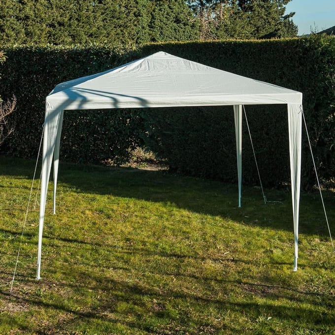 Partytent 3 x 3 m Wit - Werkaprobaarheid
