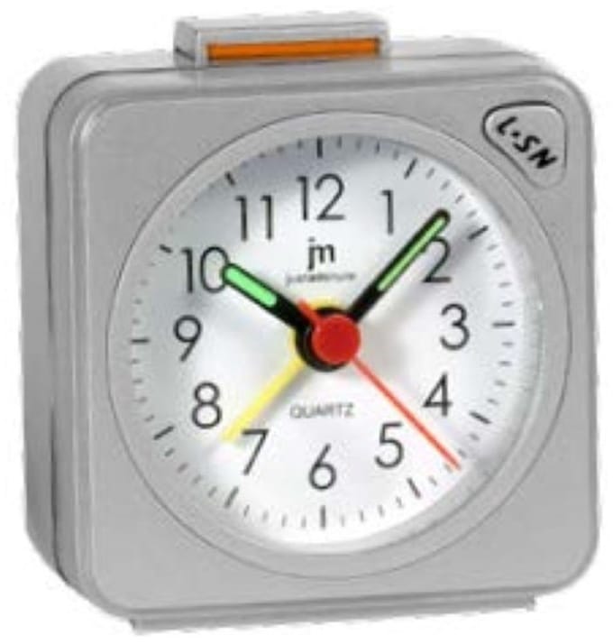 Lowell Justaminute JA7035S Kwartswekker Zilver