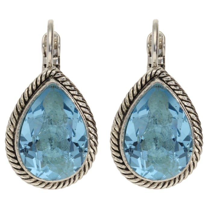 Karma oorbel Chain Tubes Square Silver Goldplated-M1819