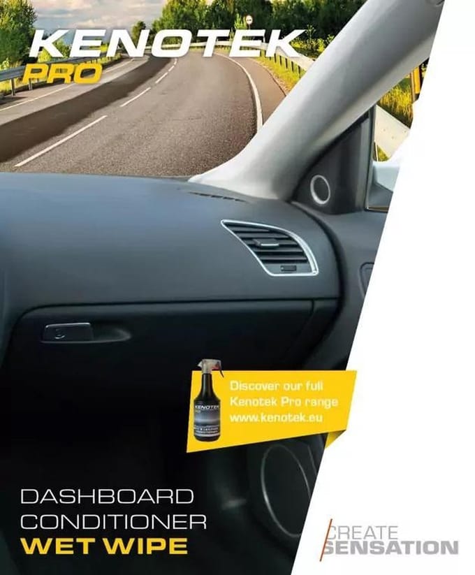 Kenotek Wet-Wipe Dashboard x 20 stuks
